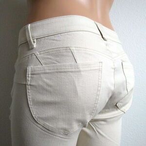 Democracy Jeans Tummy Control No Gap Hidden Elastic Waistband Crop Size 18W New